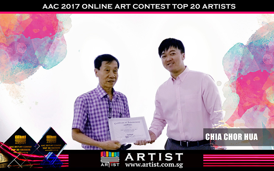 AllGo Digital Group CEO Steven Fang present the Top 5 awards to the contest winners