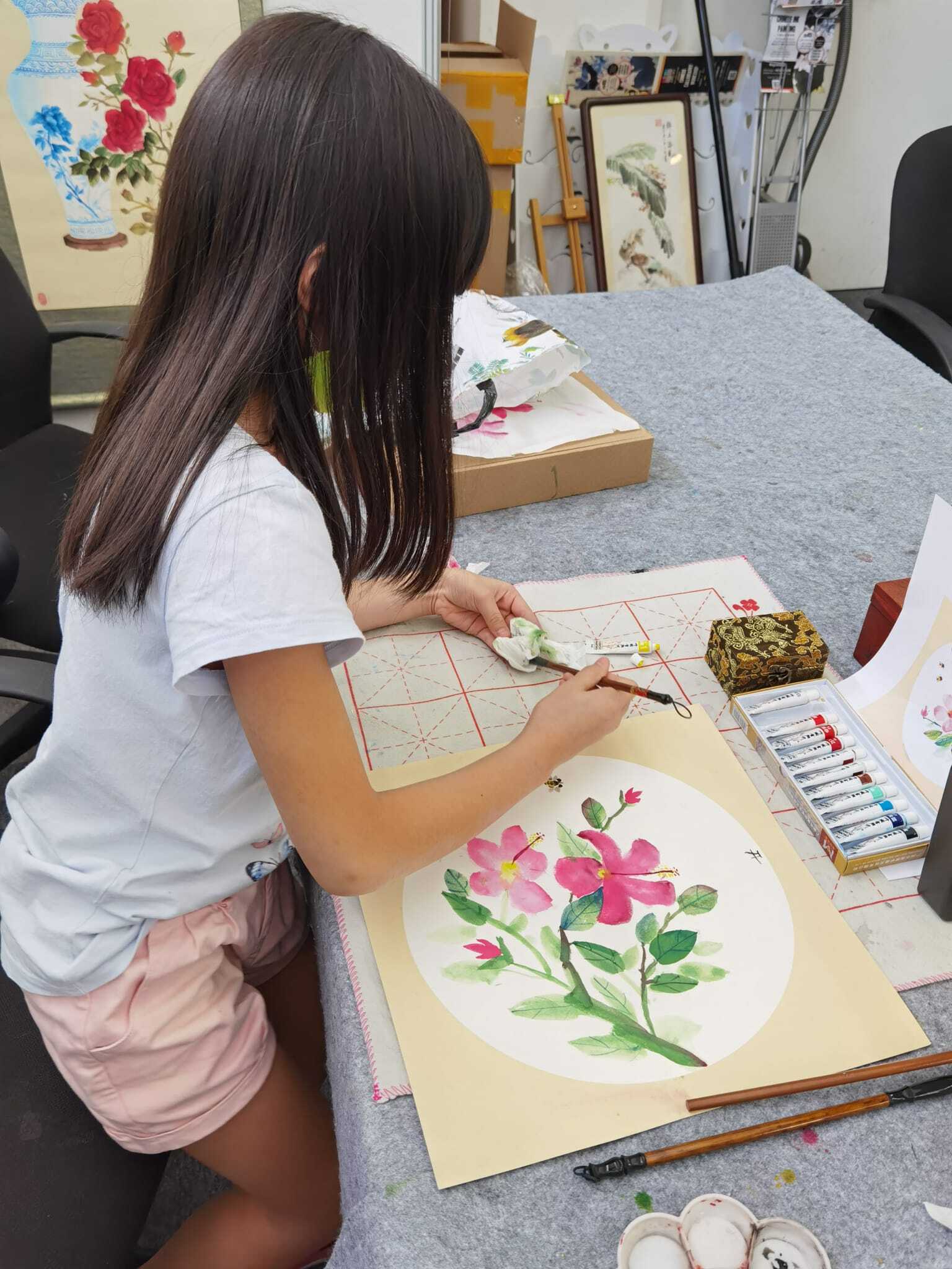 chinese painting class in singapore