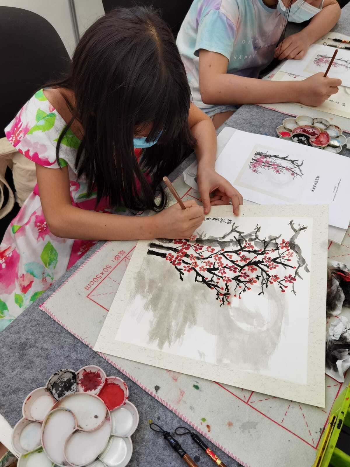 chinese painting class in sg