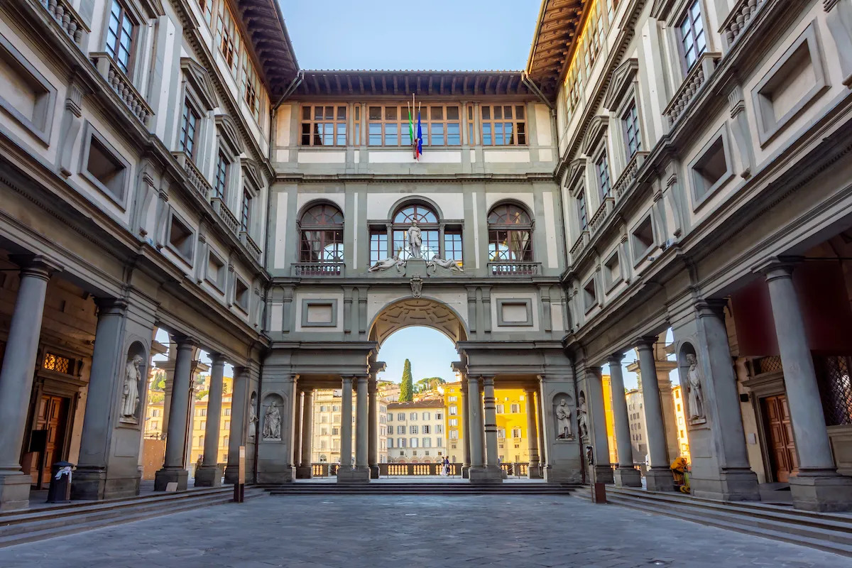 Uffizi Gallery, Florence.
