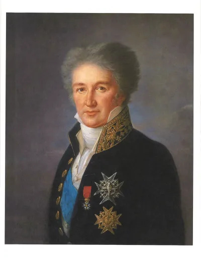 Élisabeth Louise Vigée-LeBrun: Portrait of the Duc de Riviere, 1828, oil on canvas, 28 7/8 by 23 5/8 inches.