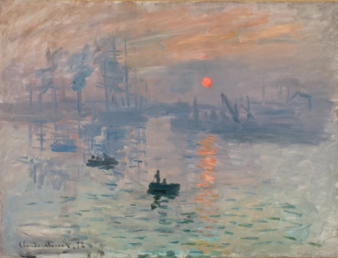 Claude Monet, Impression, Sunrise, 1872