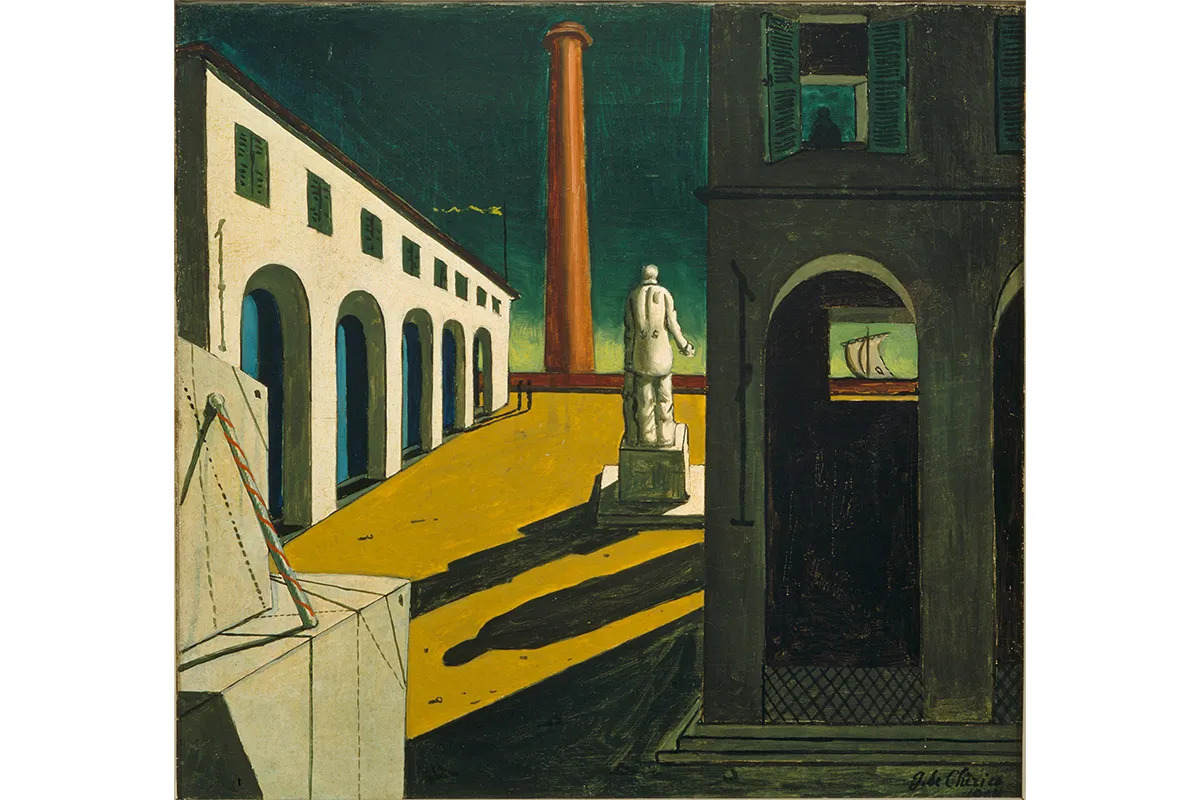 Giorgio de Chirico, <em>The Anxiety of Waiting</em>, 1914
