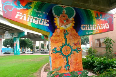 Chicano Park, San Diego, California. (Photo by: Education Images/Citizens of the Planet/Universal Images Group via Getty Images)