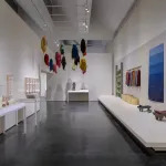 An installation view of several works in  the 