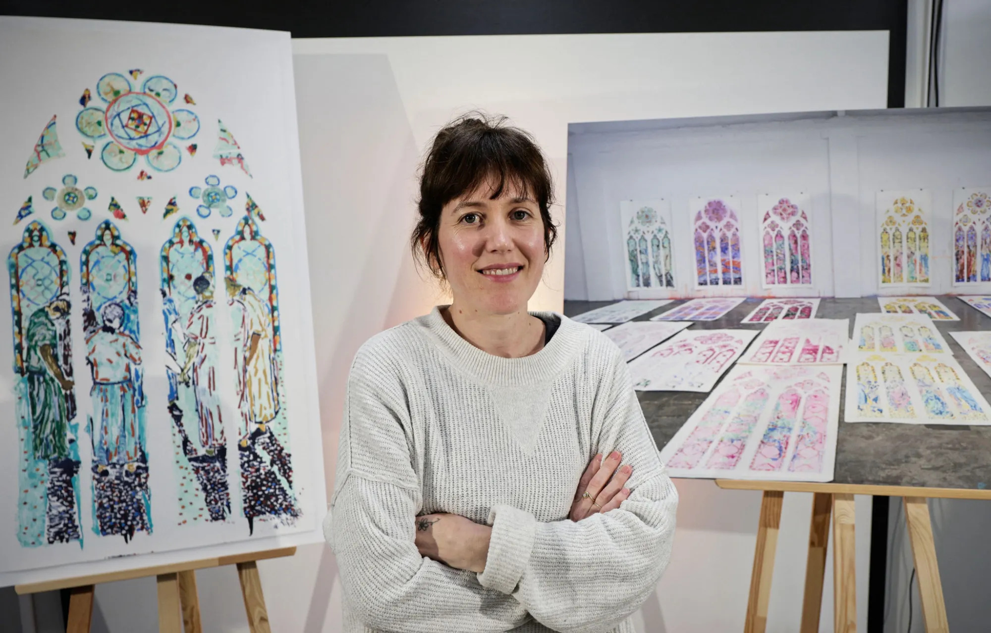 Claire Tabouret Chosen to Create Stained Glass Windows for Notre Dame