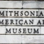 A sign for the Smithsonian Museum.