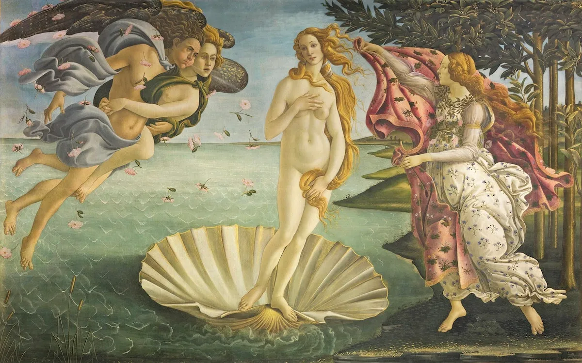 Sandro Botticelli, The Birth of Venus (1485)