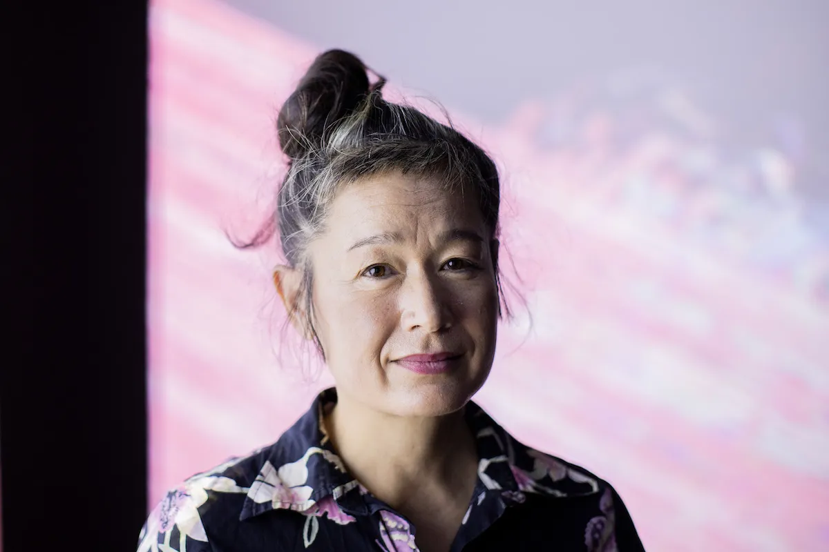 Portrait of Hito Steyerl.