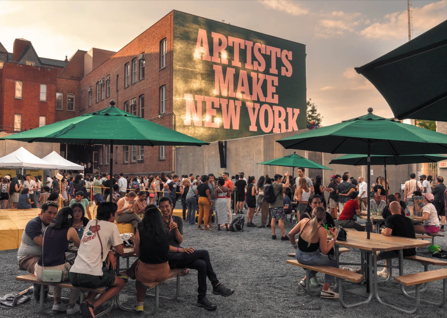 Exterior view of MoMA PS1, 2024, Queens, New York.